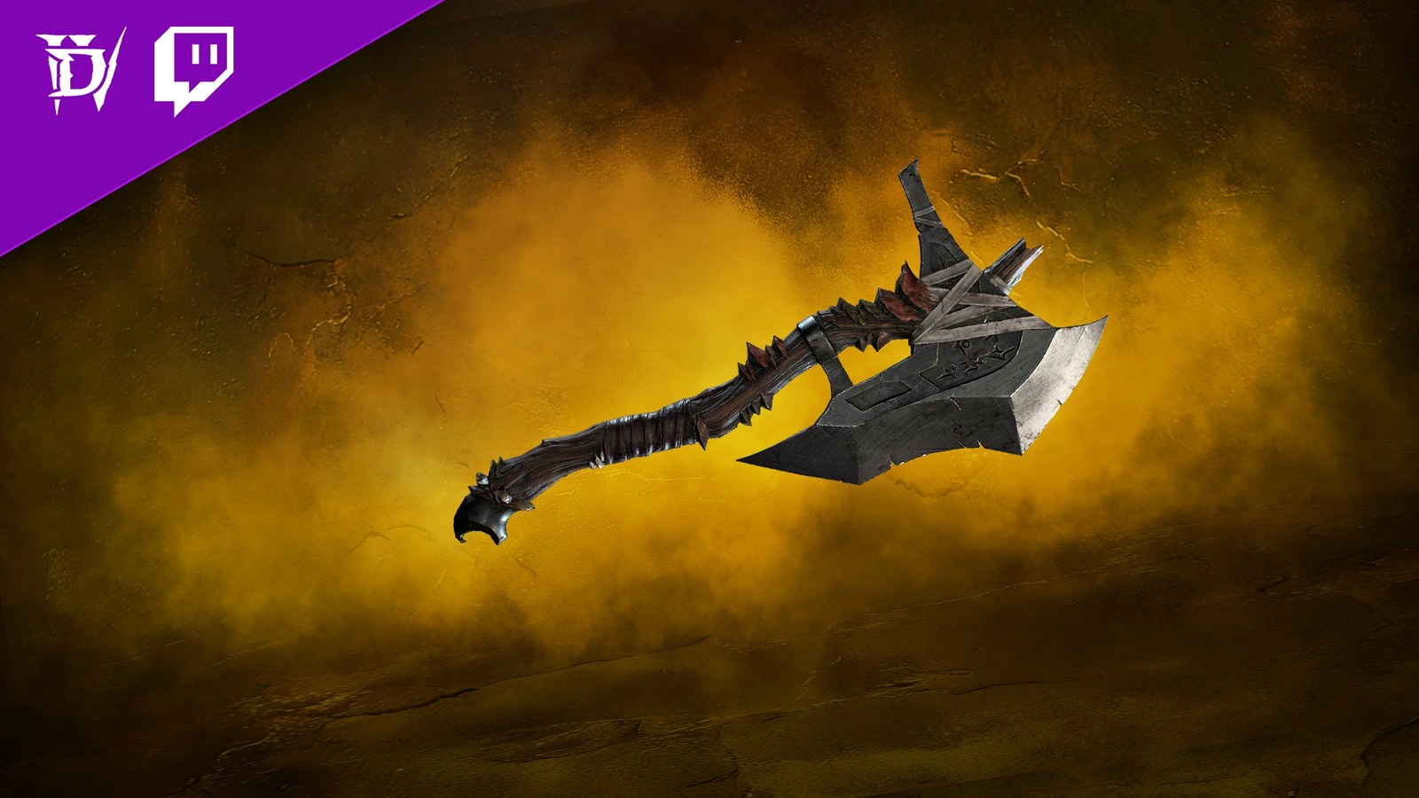 Twitch-Drop nach 4 Stunden: Rostiges Hackbeil, eine kosmetische Axt für Diablo 4